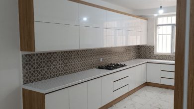 photo 2024 05 27 22 18 51 کابینت سفید قهوه ای | های گلاس + فرامید