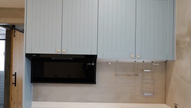 433438376 865144515414446 5617706299760667140 n کابینت مدرن با رنگ خاص