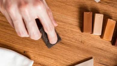 remove high gloss cabinet scratche خش گیری کابینت های گلاس و از بین بردن لکه روی آن